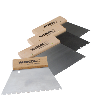 WAKOL Spatula dintata pentru parchet